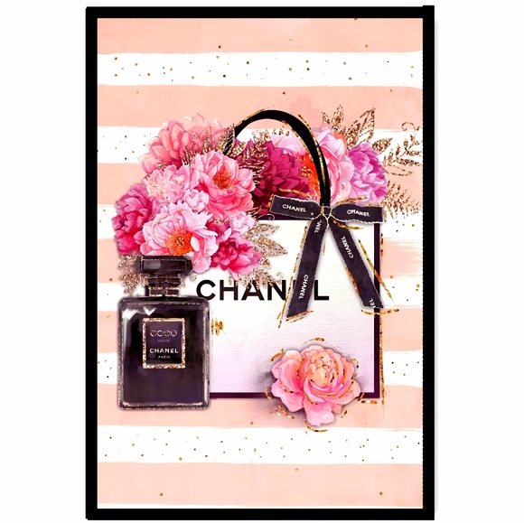 Chanel 11"x17" Framed Wall Art - Picture 1 of 2